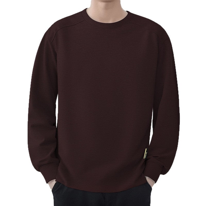 Herren Lässiges Oversize-Sweatshirt mit Raglanärmeln und angerauter Innenlage Drune