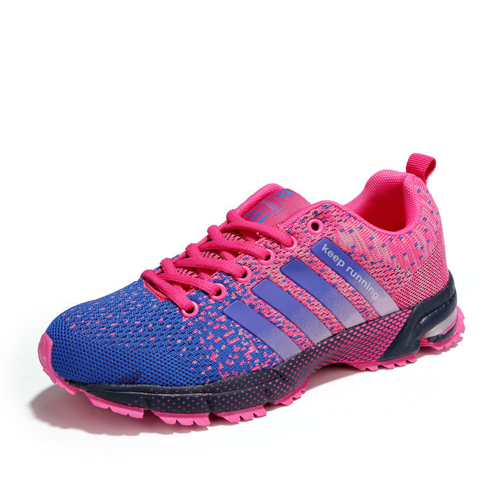 Herren leichte Strick-Running-Sneaker mit integrierter Fersen-Luftkammer und griffiger Trailsohle Drune