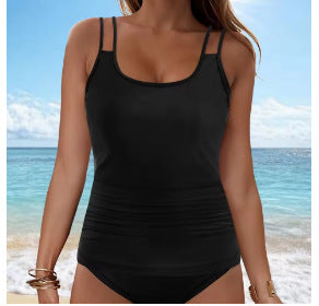 Damen Tankini-Oberteil mit modischem Rüschendesign Drune
