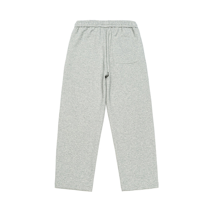 Damen Weite Cropped-Sweathose mit Elastikbund und aufgesetzter Gesäßtasche Drune