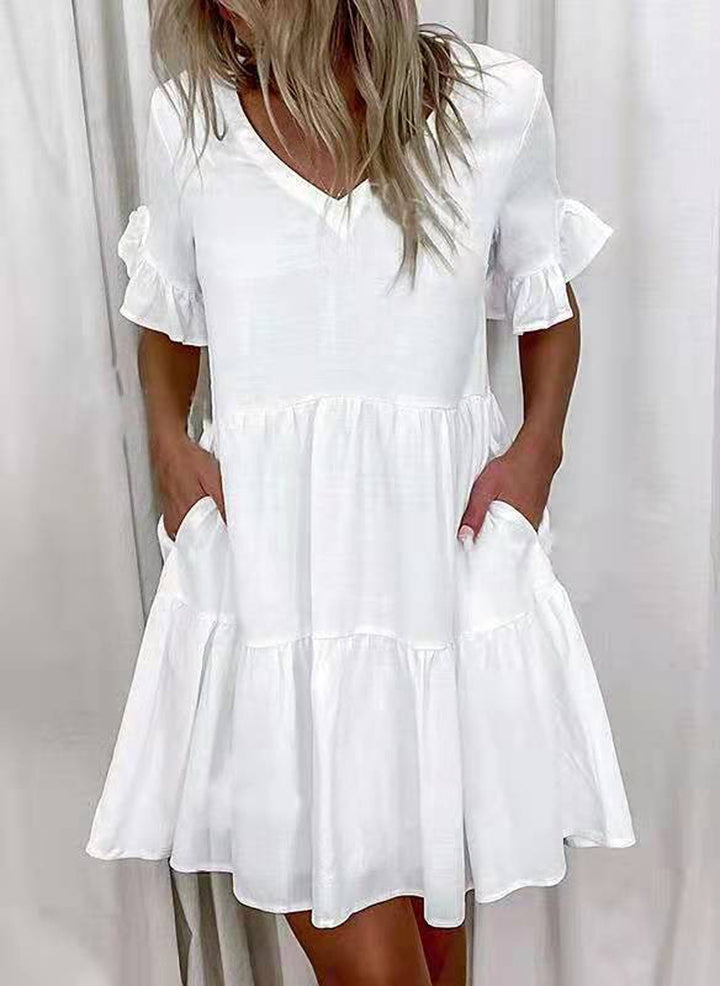 Drune | Pendelkleid mit V-Ausschnitt