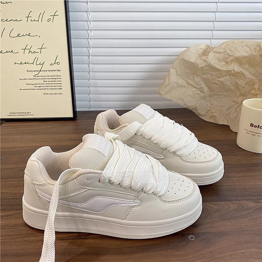 Damen Sneakers im sportlichen Vintage-Stil mit gepolsterter Innensohle Drune