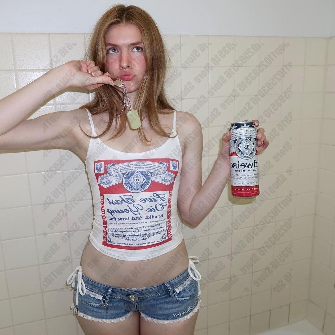Damen ärmelloses Tanktop mit kreativem Druck Drune
