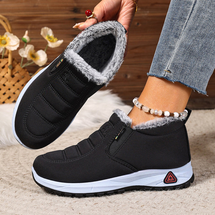 Damen Bequeme Winter-Sneaker mit kuscheligem Futter Drune