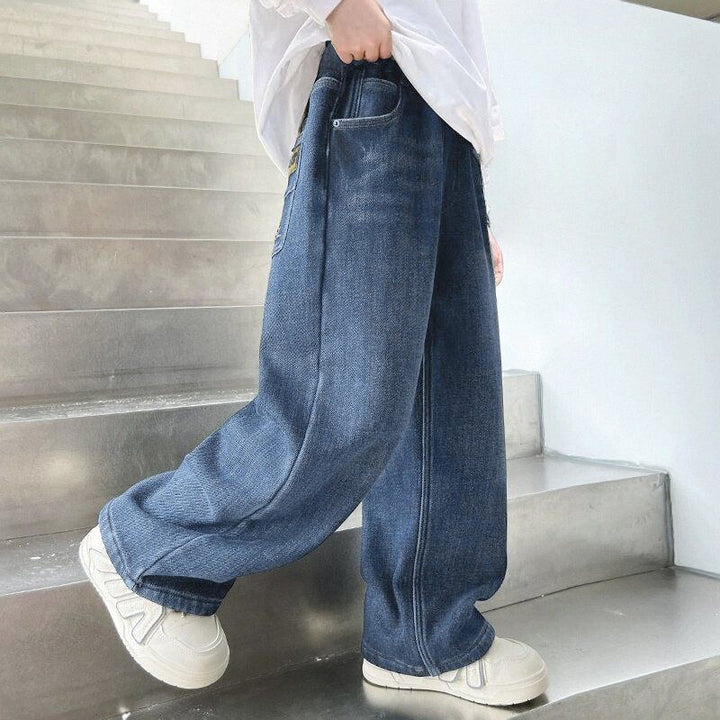 Herren weite Jeanshose Drune