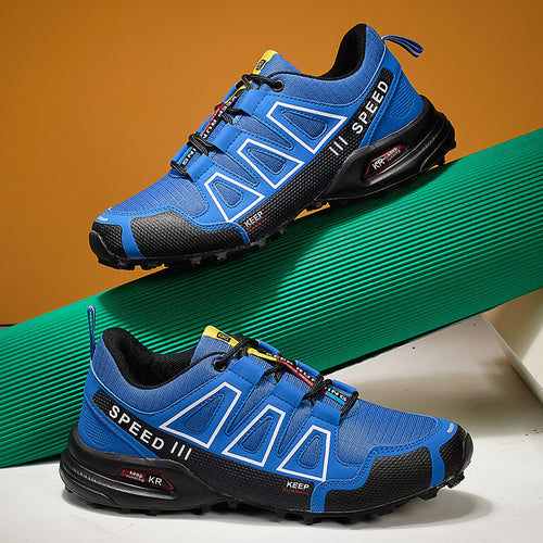 Herren nan robuster Trailrunning-Laufschuh mit stoßdämpfender EVA-Zwischensohle und griffiger Profillaufsohle Drune