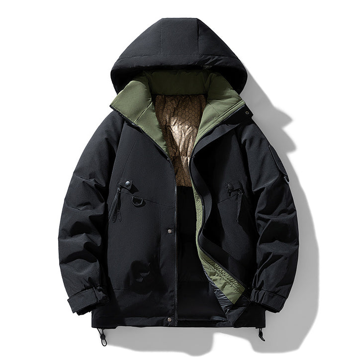 Herren Technischer Urbanparka mit Thermoisolierung und multifunktionalen Taschen Drune