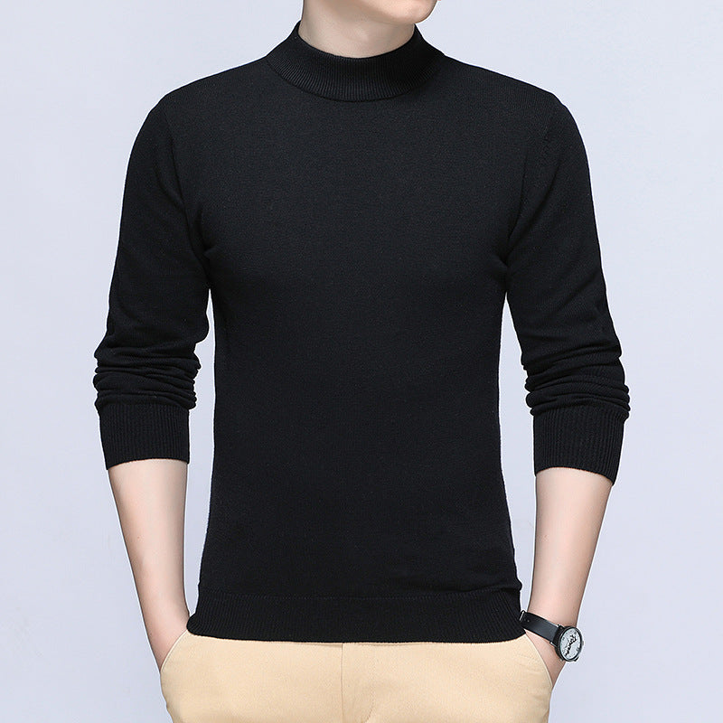 Herren Eleganter Rollkragenpullover Drune
