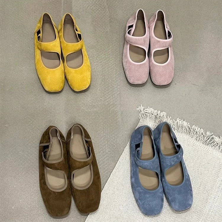Damen Komfortable Ballerinas mit eleganten Cut-Outs Drune