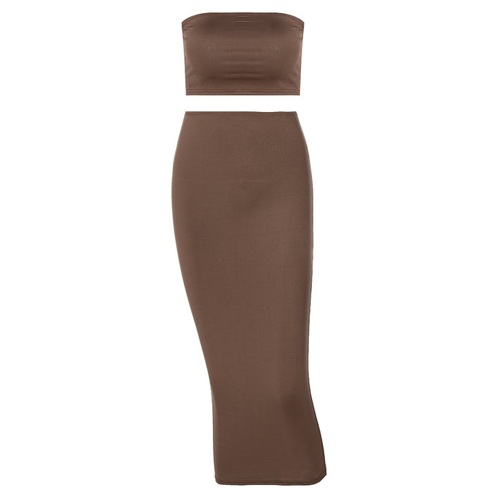 Damen Bandeau Oberteil Drune