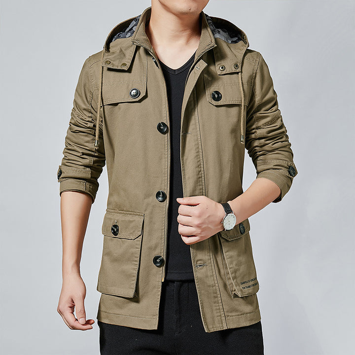 Herren modische Übergangsjacke Drune