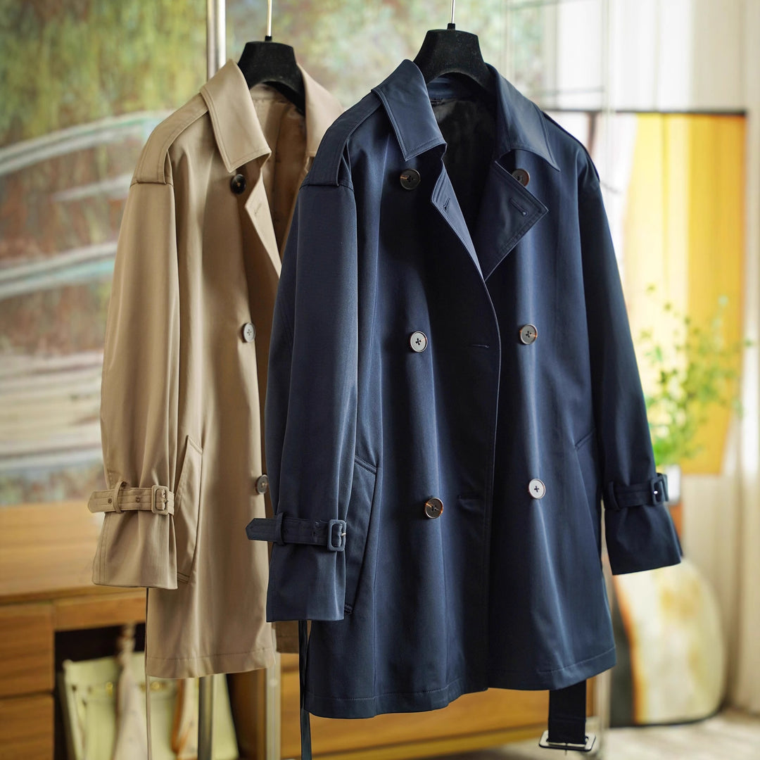 Damen Elegante und lässige Trenchjacke Drune