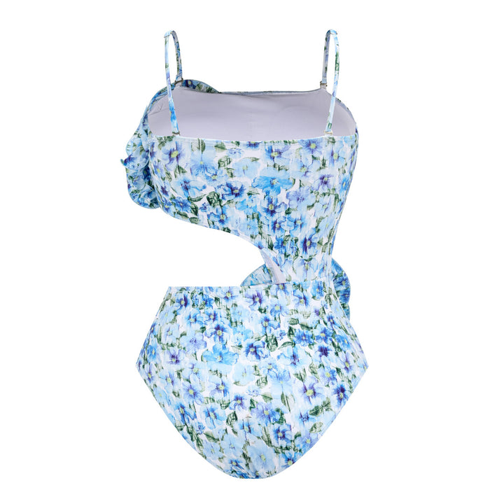 Damen Badeanzug mit bezauberndem Cut-Out-Design und überschnittenem Ausschnitt Drune