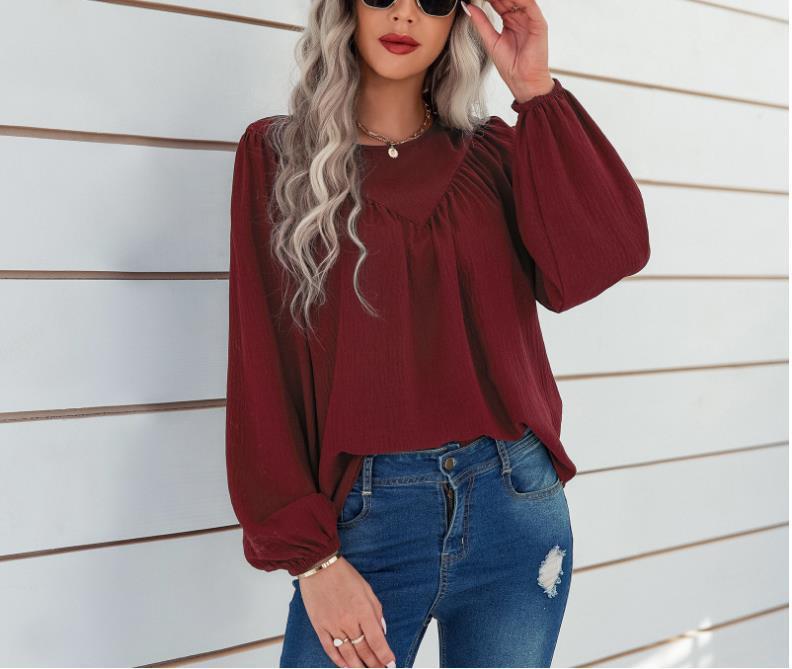 Damen Elegante und lässige Bluse Drune