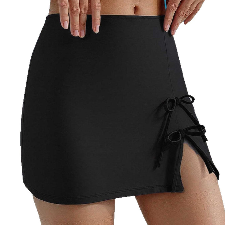 Damen Strandrock mit seitlichem Knoten-Detail Drune