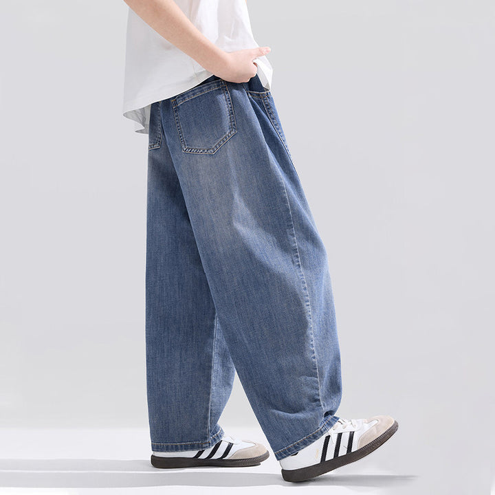 Unisex weite Jeans mit lässigem Schnitt Drune