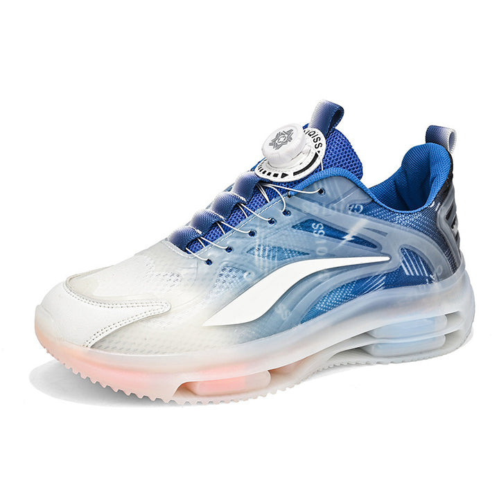 Unisex luftgepolsterte Hybrid-Sneaker mit transluzenter Hohlkammer-Zwischensohle und Drehverschluss Drune