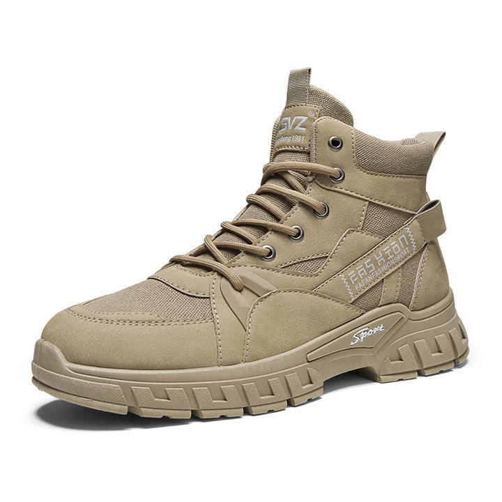 Herren robuste hochgeschnittene Utility-Boots mit Cordura-Einsätzen verstärkter Zehenkappe und stoßdämpfender Offroad-Sohle Drune
