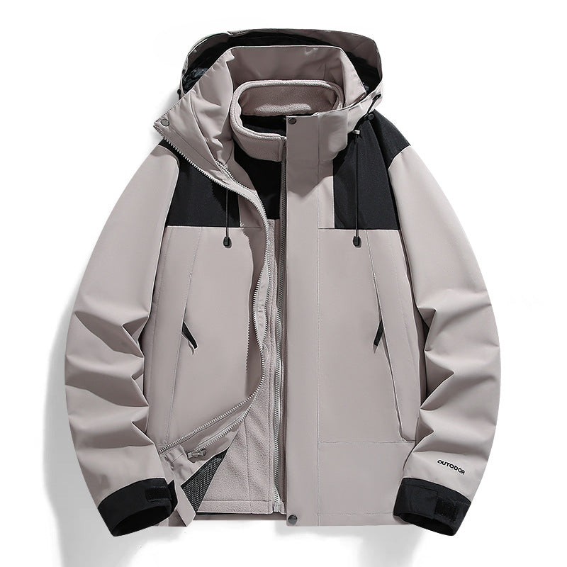 Herren Multifunktionale Wasserabweisende Outdoorjacke Drune