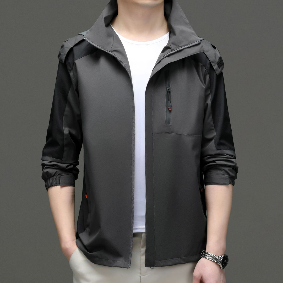 Herren Funktionsjacke mit atmungsaktiver Membran und praktischem Design Drune