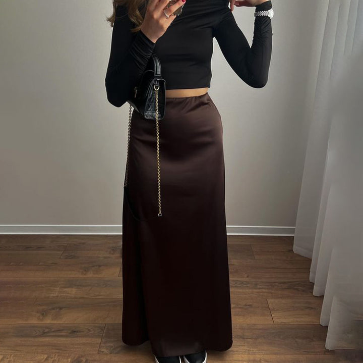 Damen Maxirock Drune 1743087231