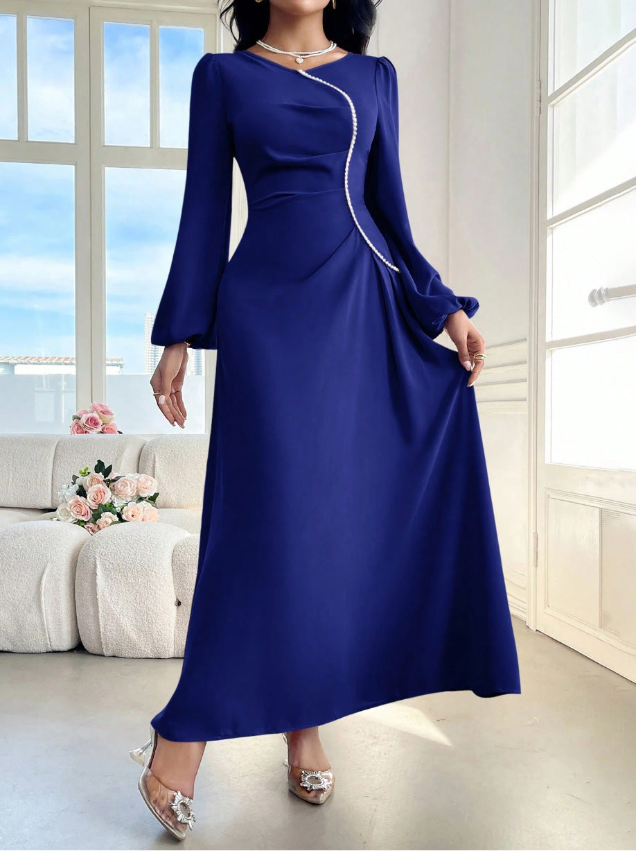Damen Elegantes Maxikleid mit besonderem Ausschnitt Drune