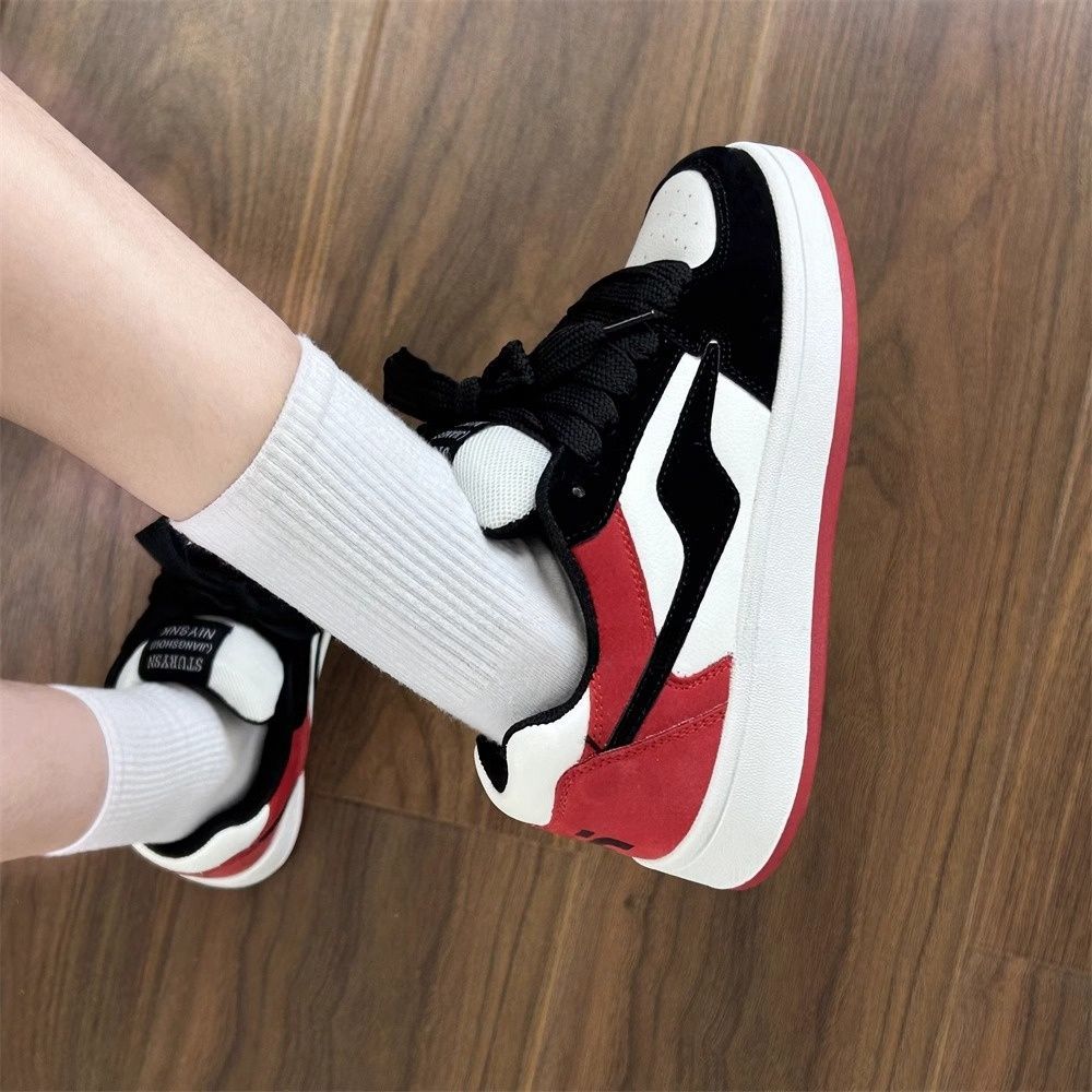 Damen Sportliche Sneakers in modischem Retro-Look mit speziellen Akzenten Drune