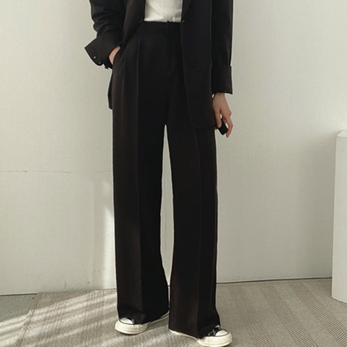 Damen Elegante und bequeme Hochtaillierte Hose Drune