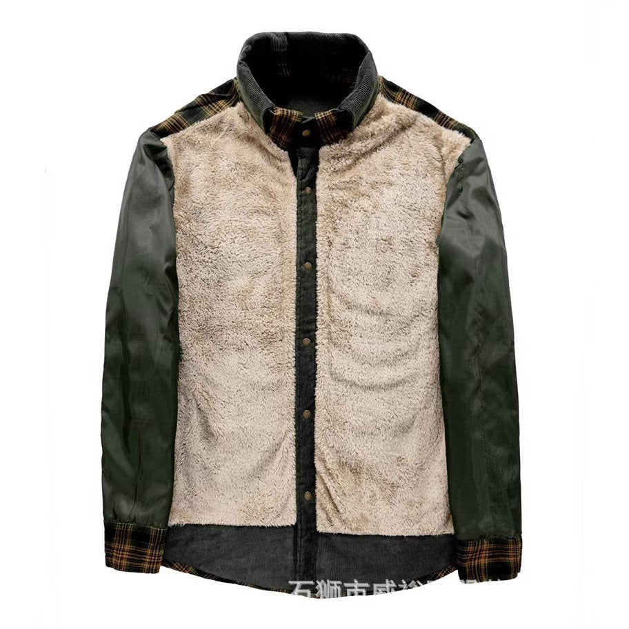 Herren Wärmeisolierte Flanelljacke Drune