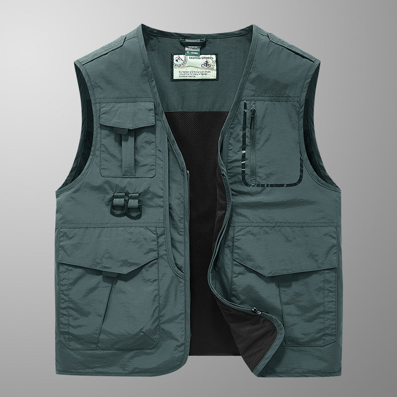 Herren Multifunktionale Outdoor-Weste Drune 1788241898
