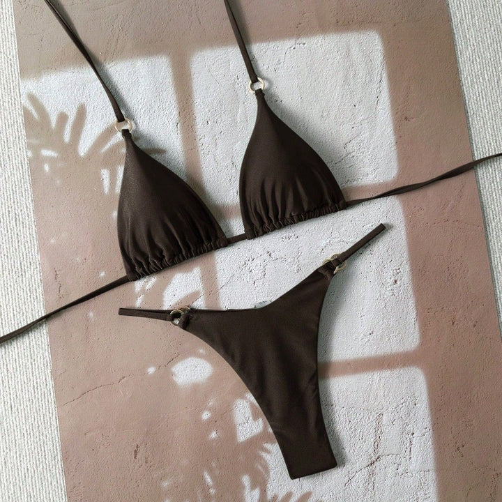 Damen Triangel-Bikini mit stilvollen Akzenten Drune