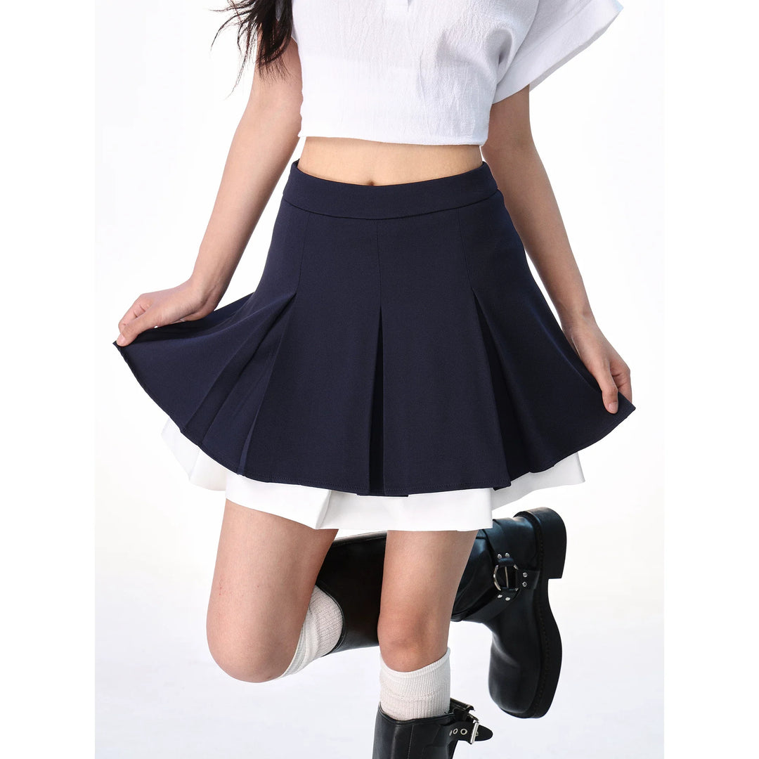 Damen nan luftige Tunika-Hemdbluse mit Polokragen, halber Knopfleiste und abgerundetem Saum Drune