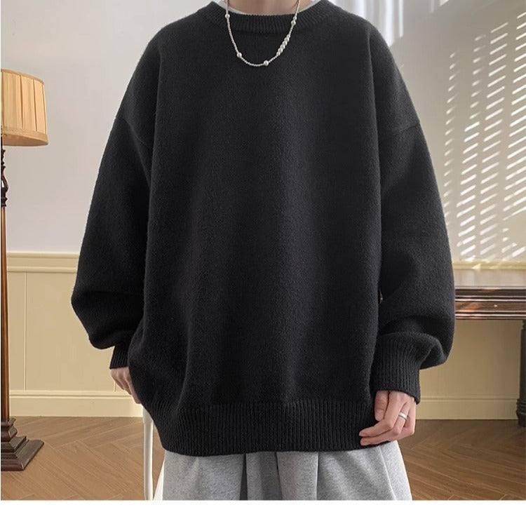 Unisex Bequemer Oversized Pullover Drune