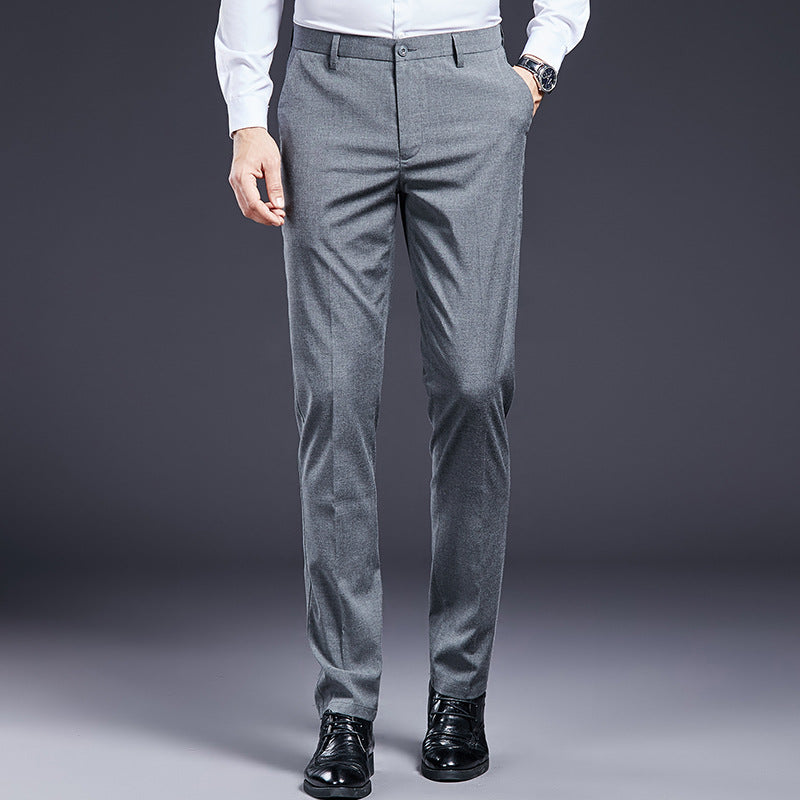 Herren elegante Anzughose aus hochwertigem Wollmix Drune
