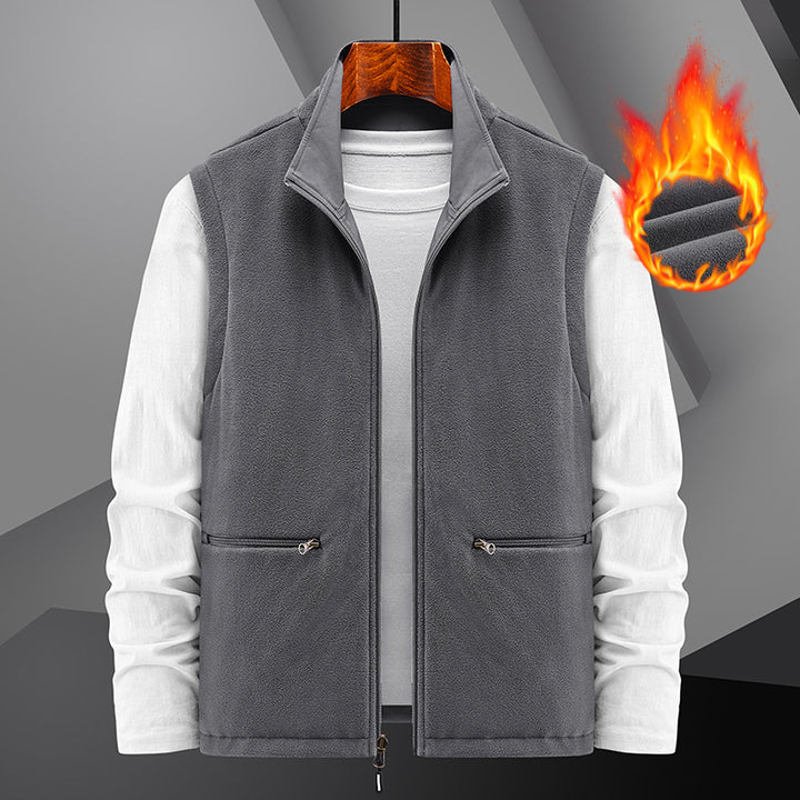 Herren Wärmeisolierte Fleece-Weste Drune