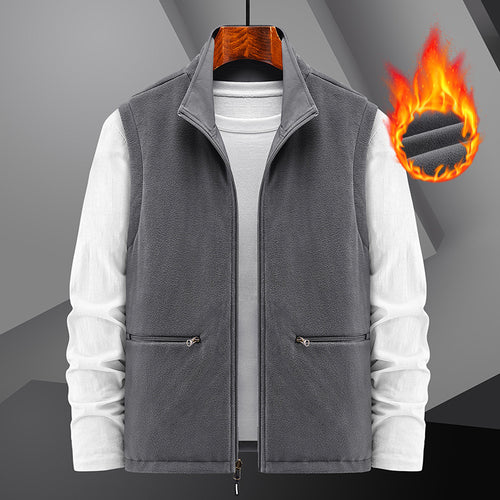 Herren Wärmeisolierte Fleece-Weste Drune