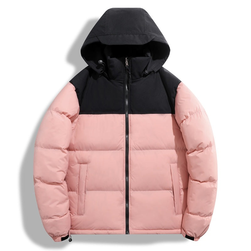 Damen Übergangsjacke mit Kapuze und farblich abgesetztem Design Drune