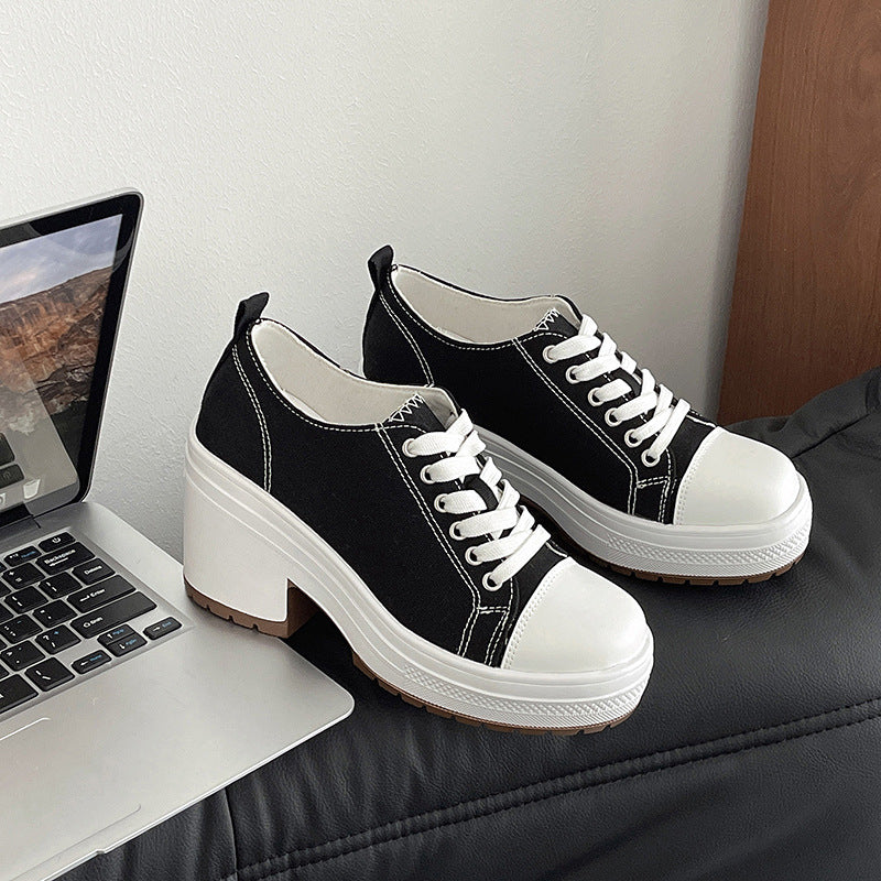 Damen Plateau-Sneaker mit modernem Design und komfortablem Absatz Drune