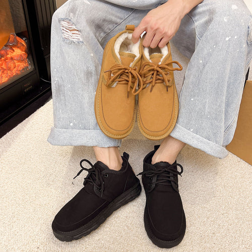 Damen bequeme und stylische Sneakers aus hochwertigem Veloursleder Drune