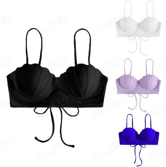Damen Bikinoberteil mit Rüschen-Design Drune