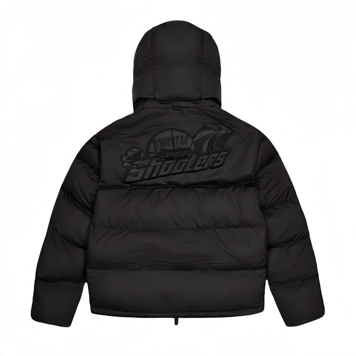 Herren Trendige Daunenjacke mit Kapuze