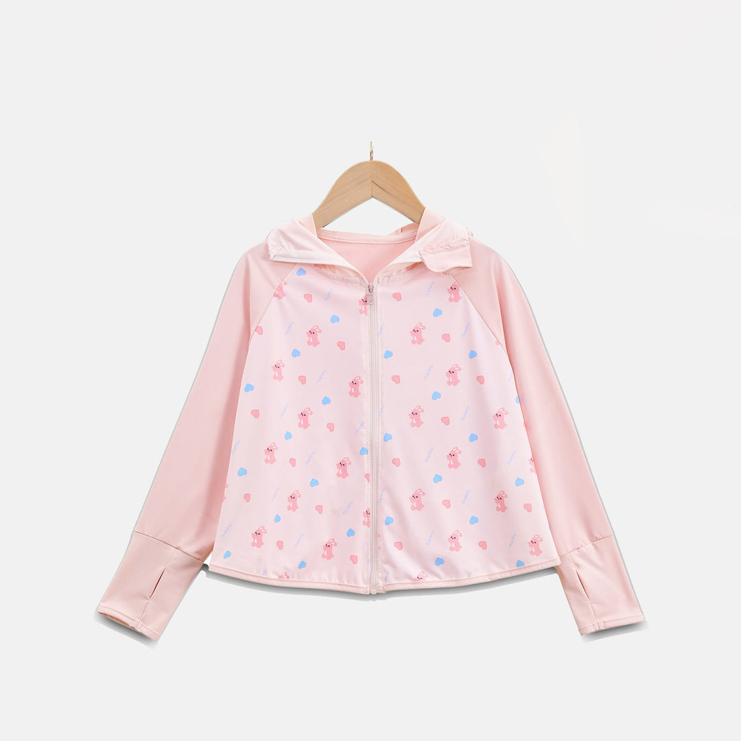 Kinder Sonnenschutzjacke mit Kapuze und atmungsaktivem Stoff Drune