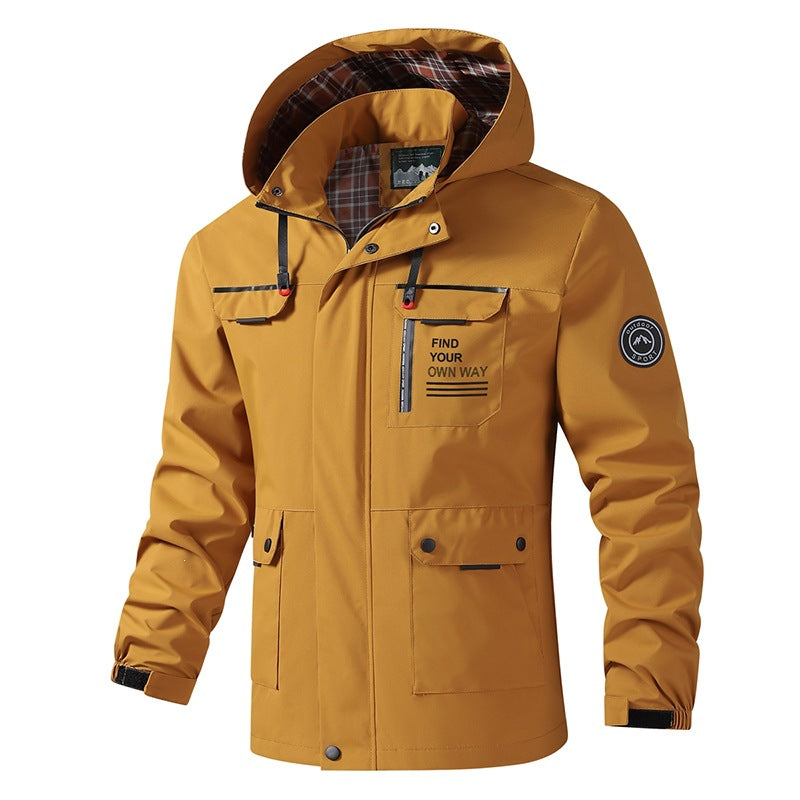 Herren Multifunktionale Outdoorjacke Drune