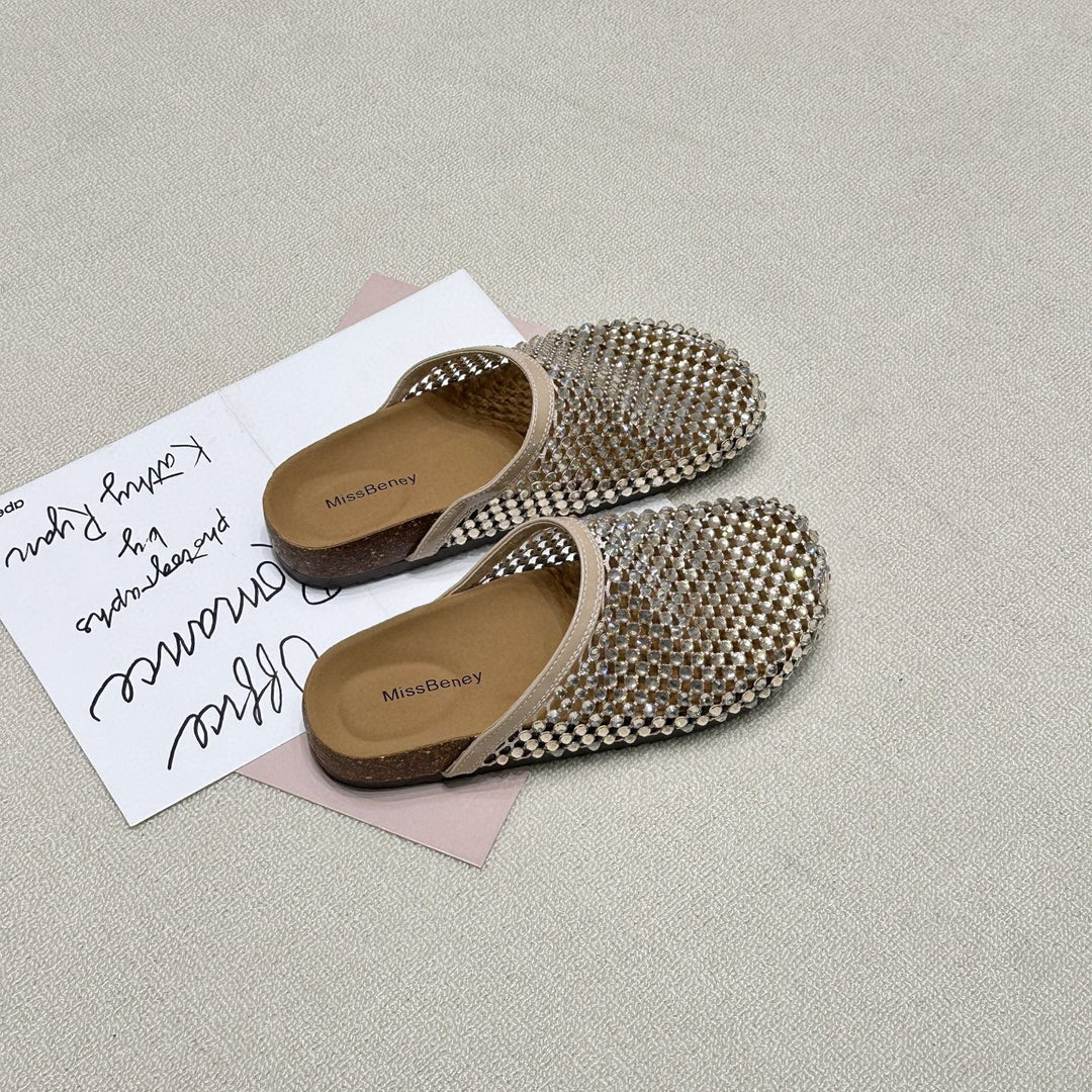 Damen Modische Clogs mit Funktionsoberfläche und komfortablem Fußbett Drune
