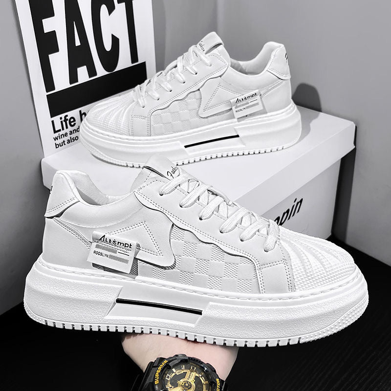 Damen Komfortable Plateausneaker mit trendiger Oberflächenstruktur Drune