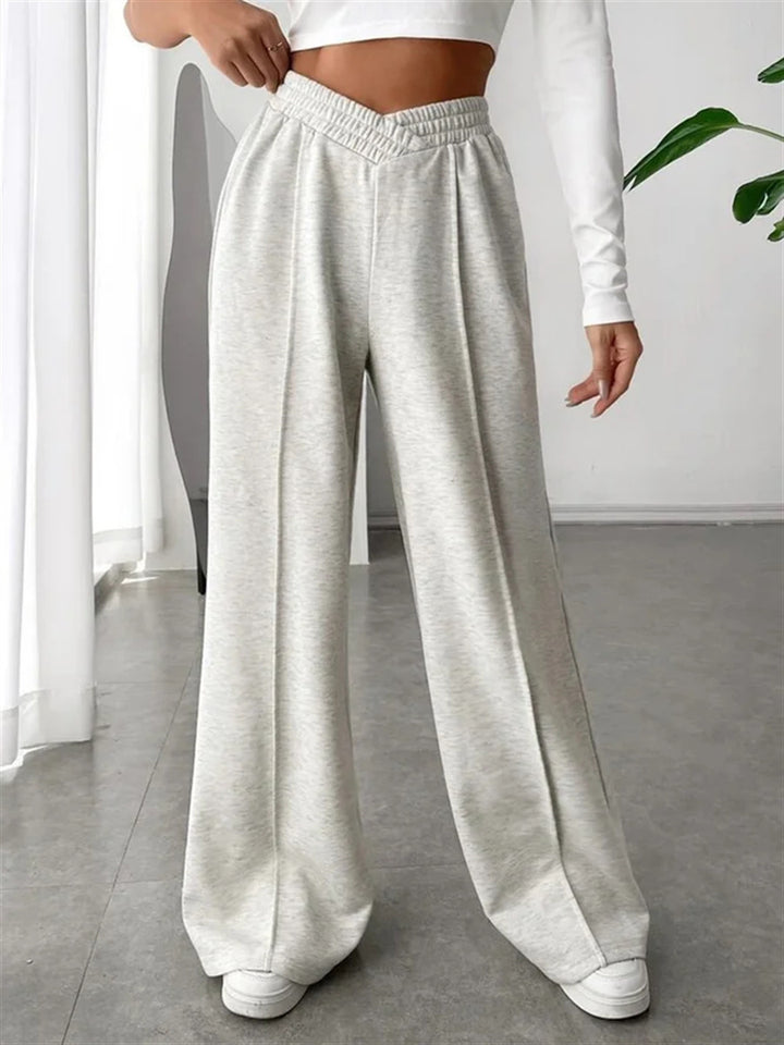 Damen Weite Freizeithose Drune