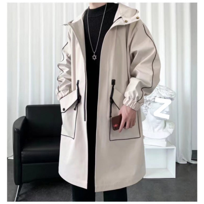 Unisex Funktionsjacke mit verstellbarem Kapuzenbund und praktischen Taschen Drune