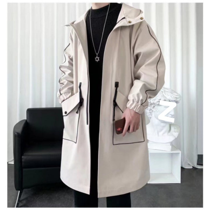 Unisex Funktionsjacke mit verstellbarem Kapuzenbund und praktischen Taschen Drune
