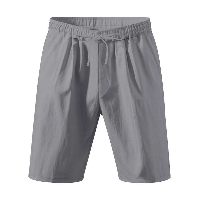 Herren lässige Jersey-Shorts mit elastischem Bund und praktischen Taschen Drune