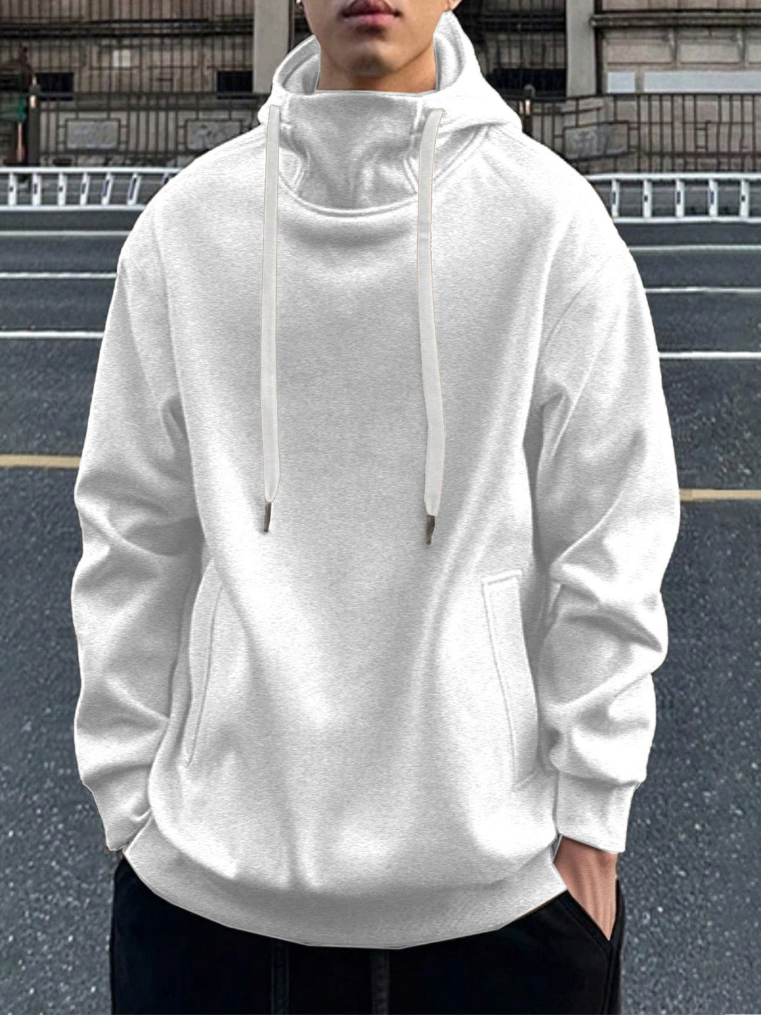 Herren Bequemer Kapuzenpullover Drune